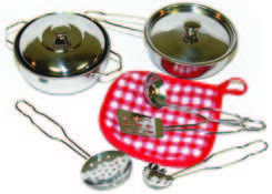 Metal Cooking Play Set